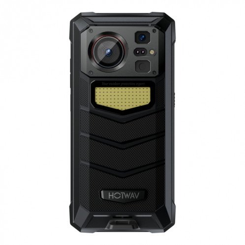  Téléphone robuste HOTWAV W11, 6 Go + 256 Go, vision nocturne, 20 800 mAh, 6,6 pouces Android 13 MT8788 Octa Core, réseau : 4G, OTG (noir cosmique) SH601B981-026